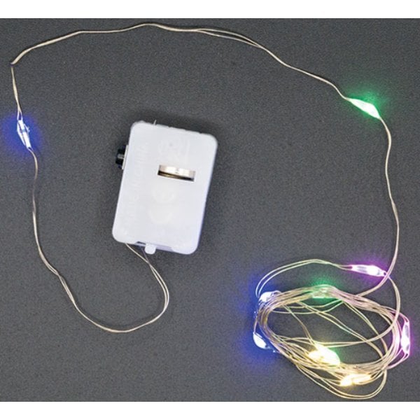 ART415 78.74 in. Waterproof Battery LED Mini Christmas & Fairy Lights with 3 Speed Modes for Dollhouse Miniature - 4 Color