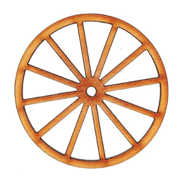 ASWG25 2.5 in. Wheel for Dollhouse Miniature