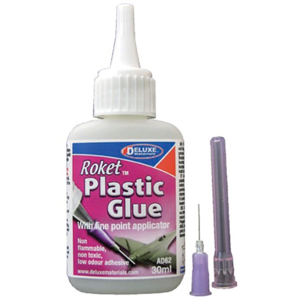 AZDAD62 Rocket Plastic Glue for Dollhouse Miniature