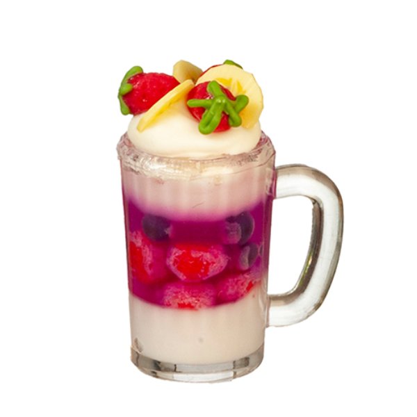 AZG6242 Strawberry Smoothie for Dollhouse Miniature