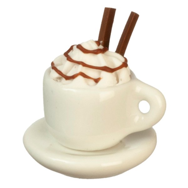 AZG6390 Mocha Latte for Dollhouse Miniatures