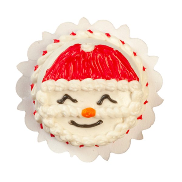 AZG6246 Santa Cake for Dollhouse Miniatures