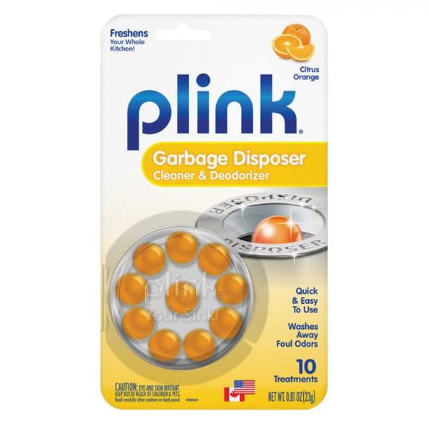 9020-2 Orange Plink Sink Disposal Cleaner - Set of 2