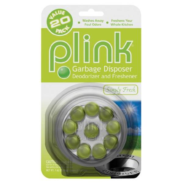 9025-2 Plink Simply Fresh Garbage Disposal Cleaner & Deodorizer Breaks - Pack of 20