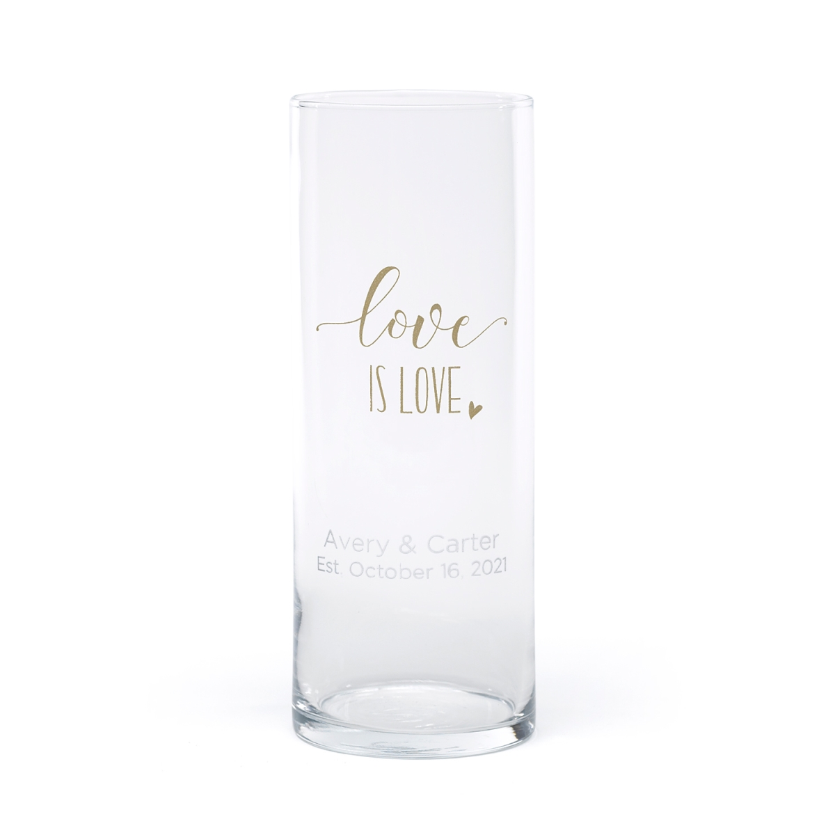Picture of Hortense B. Hewitt 55123P Love is Love Large Cylinder - Personalized