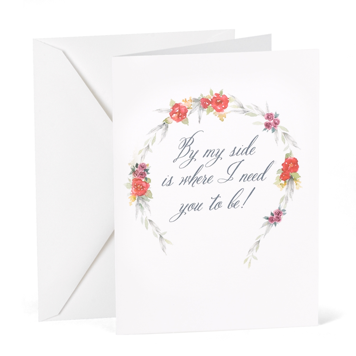 Hortense B. Hewitt 54829 By My Side - Wedding Day Card
