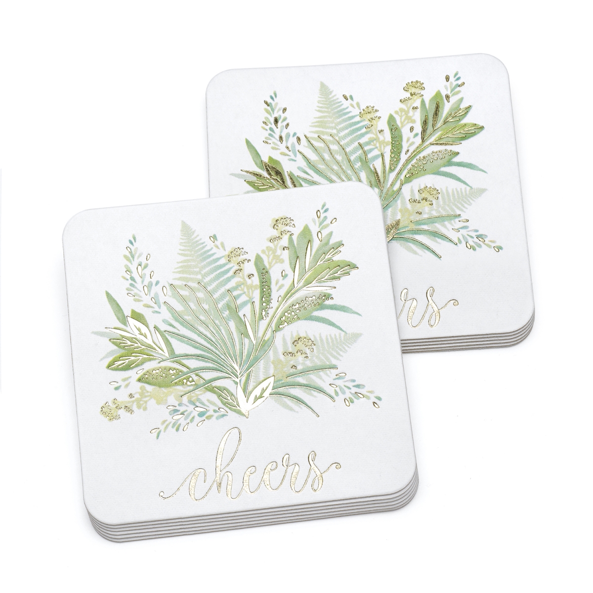 Picture of Hortense B. Hewitt 55499 Greenery Coaster - Blank - Pack of 25
