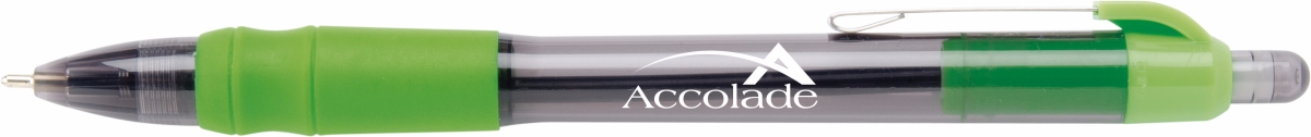 588GRN-BLK MaxGlide Click Tropical Lime Green Pen - Black Ink - Pack of 250