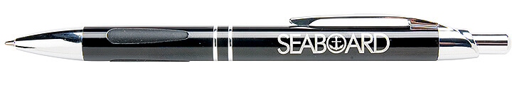 628BLK-BLK Vienna Black Pen - Black Ink - Pack of 100