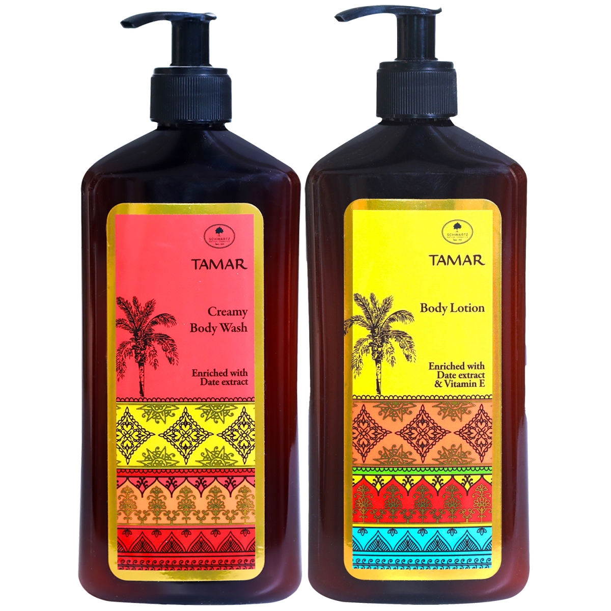 Tamar Creamy Body Wash and Body Lotion Set