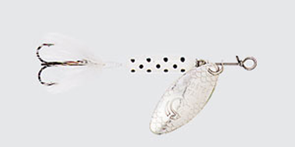 212-WHDA 0.25 oz Original Rooster Tail, White Coachdog