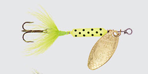 0.25 oz Original Rooster Tail - Chartreuse Coachdog