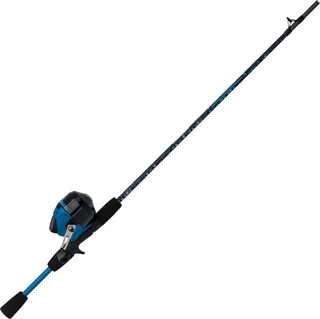 AMPSCBCBO 5 ft. 6 in. Amphibian Spincast Combo, Blue - 2 Piece