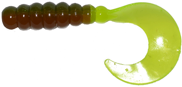 FG214 2 in. Fat Grub, Greenie Weenie - Pack of 10