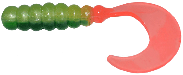 FG222 2 in. Fat Grub, Firetiger - Pack of 10