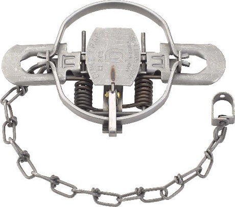 D0490 5.5 ft. Coil Spring Traps No. 2 Case B Cat, Otter -  DUKE ANIMAL TRAPS