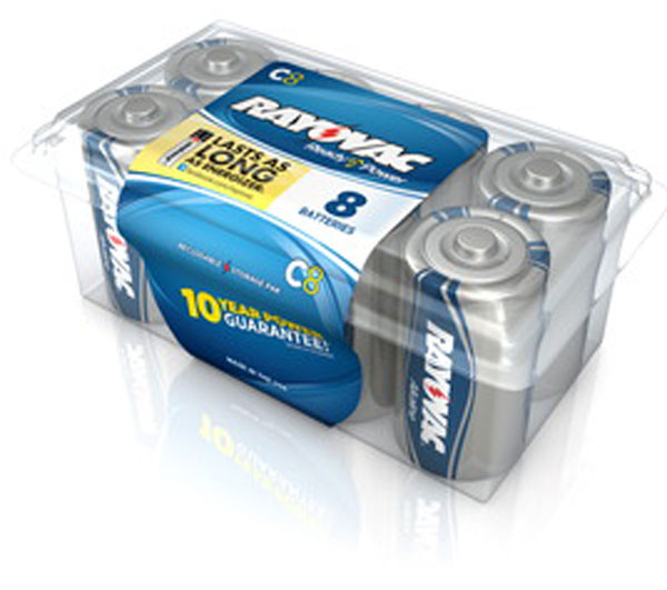 814-8RVPF2 Alkaline Battery C - Pack of 8