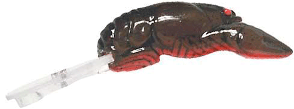 1.5 in. 0.1 oz Teeny Wee Crawfish, Texas Red