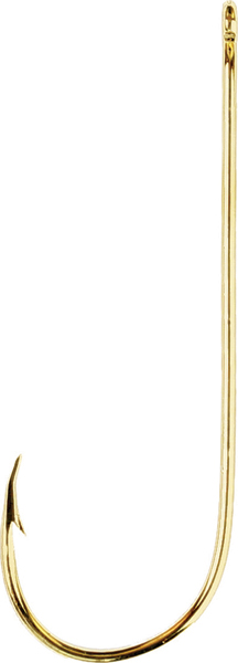 202-2 Aberdeen Size 2 Light Wire Hooks, Gold - Pack of 100