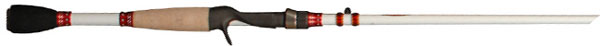 DFMP76MH-C 7 ft. 6 in. Micro Magic Pro Casting Rod, White - Medium Heavy & Fast