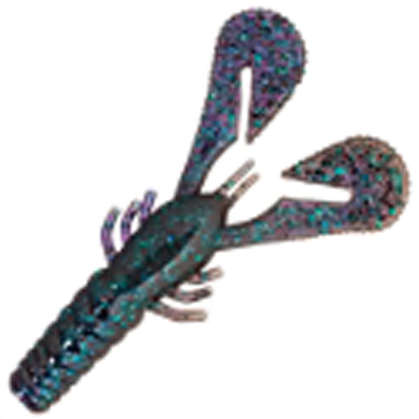 TCRAW4-296PK6 4 in. Turbo Crawz Swim Baits, Bama Bug - 6 Piece Pack