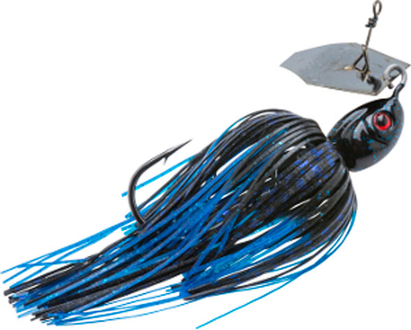 0.37 oz Project Z ChatterBait Jig - Black & Blue