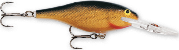 Picture of Rapala SR07-G 2.75 in. Shad Rap Hard Bait&#44; Gold