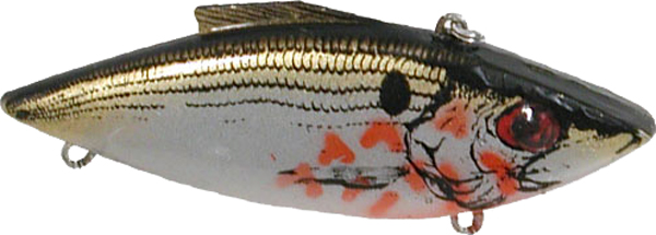 MT37 2.5 in. Mini-Trap Fishing Lure, Bleeding Shiner