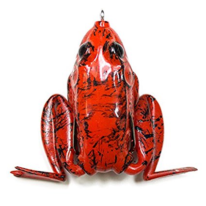2.25 in. Lunker Frog, Fire Belly