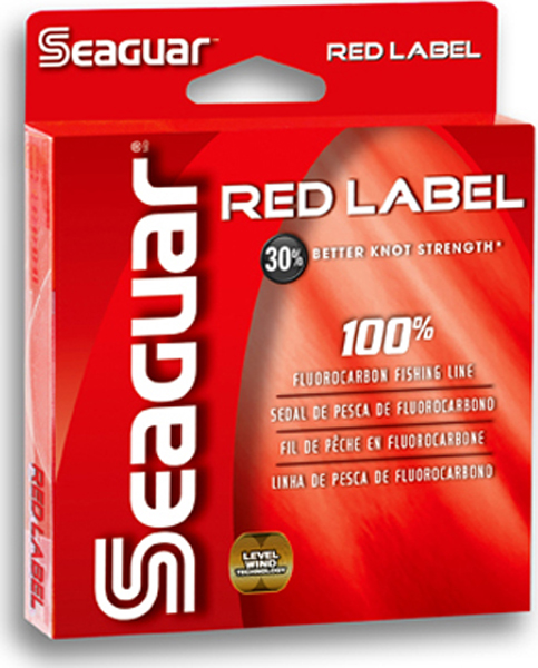 Red Label Saltwater Fluorocarbon - 6 lb Tested