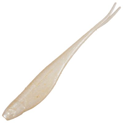 5 in. Scented Jerk Shad Lures - Pearl - 5 Pack