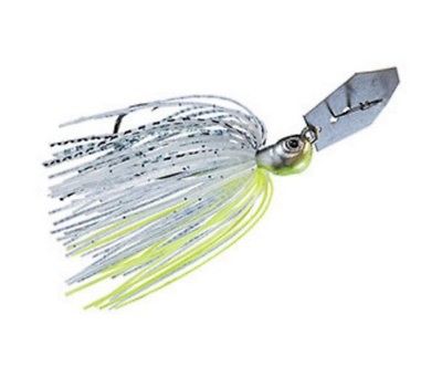 0.37 oz Jack Hammer Chattterbait, Green Shad