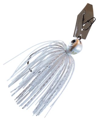 0.5 oz Jack Hammer Chattterbait, White