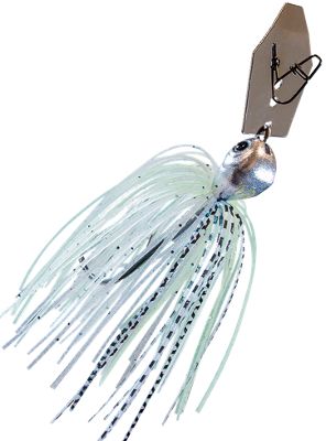 0.5 oz Jack Hammer Chattterbait, Green Shad