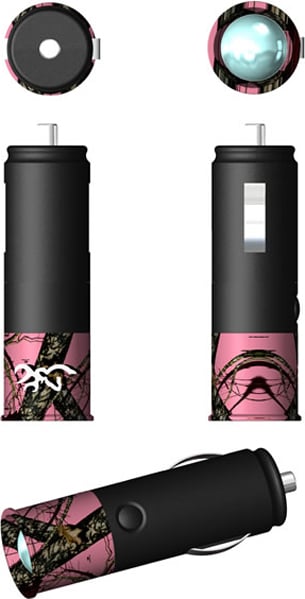 3715108 on the Road 2 Pink Cigarette Lighter LED Rechargable Flashlight -  Browning