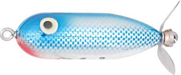 0.25 oz Tiny Torpedo Lure - Silver & Blue