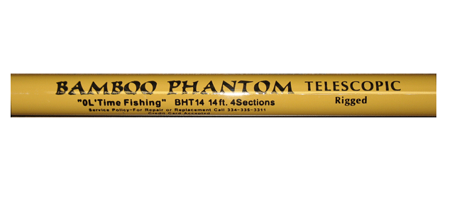 10 ft. Bamboo Phantom Telescopic Fishing Pole