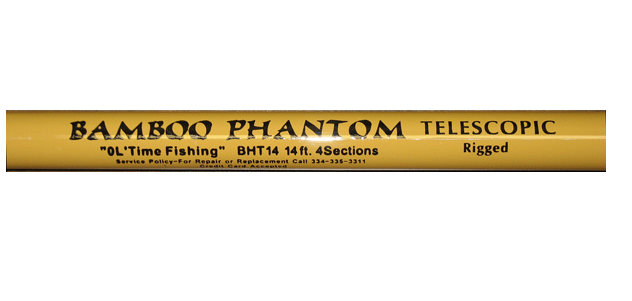 14 ft. Bamboo Phantom Telescopic Fishing Pole