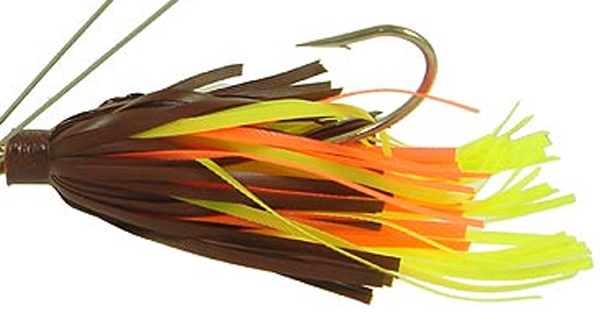 Hildebrandt Snagless Sally Spinnerbait - Gold Blade - Crawdad - 1/2 oz.