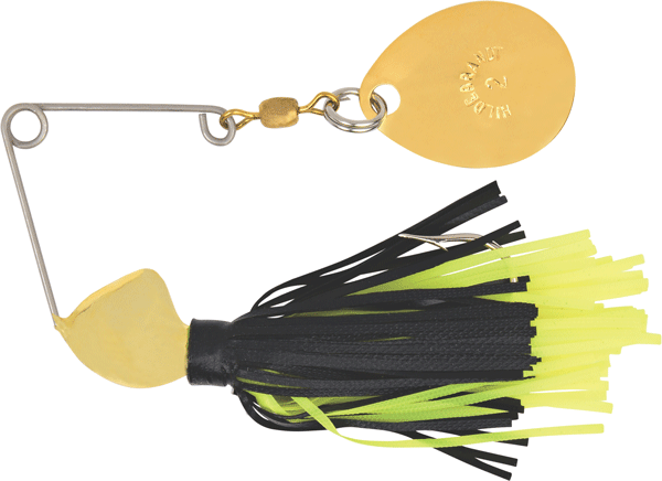 ODANG-CB 0.12 oz Spin Dandy - Gold, Chartreuse & Black