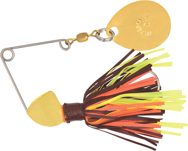0.12 oz Spin Dandy - Gold & Crawdad