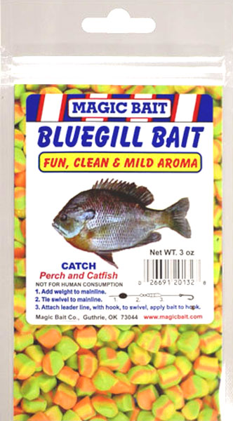 Bluegill Bait - Orange - Yellow & Chartreuse