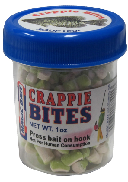 MAGIC-CHART 1 oz Fishing Crappie Bites - Chartreuse