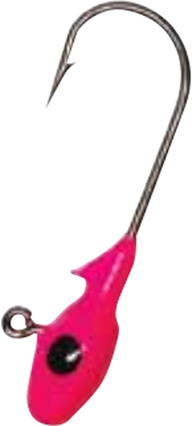 Bobby Garland Mo' Glo Jigheads - Pink - 1/24 oz.