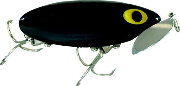 Arbogast Original Jitterbug - Model 650 - 3″ - Black