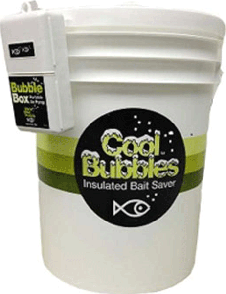 5 gal Cool Bubbles Insulated - Aerated Bait Container