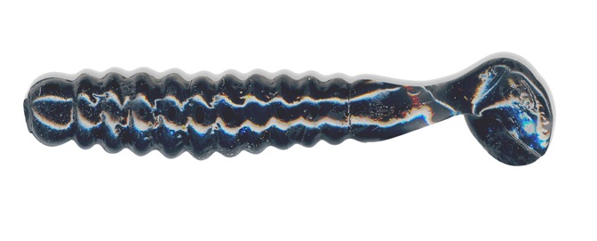 1.5 in. Crappie Slider Grub - Black