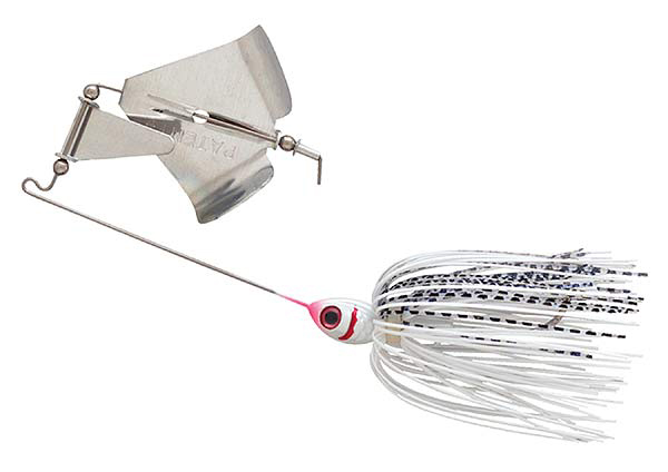 BOOYAH Buzz Blade Buzzbait - 1/2 oz - Snow White Shad