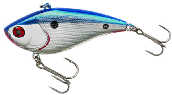 0.5 oz & 2.5 in. One Knocker Lipless Crankbait, Blue Shiner
