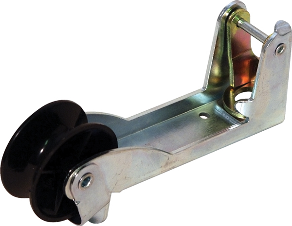 50074440 Zinc Plated Steel Rope Locking Anchor Pulley